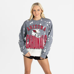 Arizona Cardinals Gameday Couture Women's Arch Rivals Faded Wash Sweatshirt | NFL Online