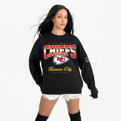 Kansas City Chiefs Gameday Couture Women's Powerhouse Play Premium Fleece Sweatshirt | NFL Sale