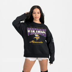 Minnesota Vikings Gameday Couture Women's Powerhouse Play Premium Fleece Sweatshirt | NFL Near me