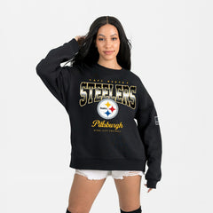 Pittsburgh Steelers Gameday Couture Women's Powerhouse Play Premium Fleece Sweatshirt | NFL On sale