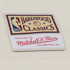 Cream Orlando Magic Hardwood Classics Chainstitch Premium T-Shirt | NBA