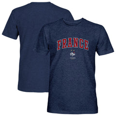 France National Team 1863FC Athletic Wordmark Vintage Tri-Blend T-Shirt