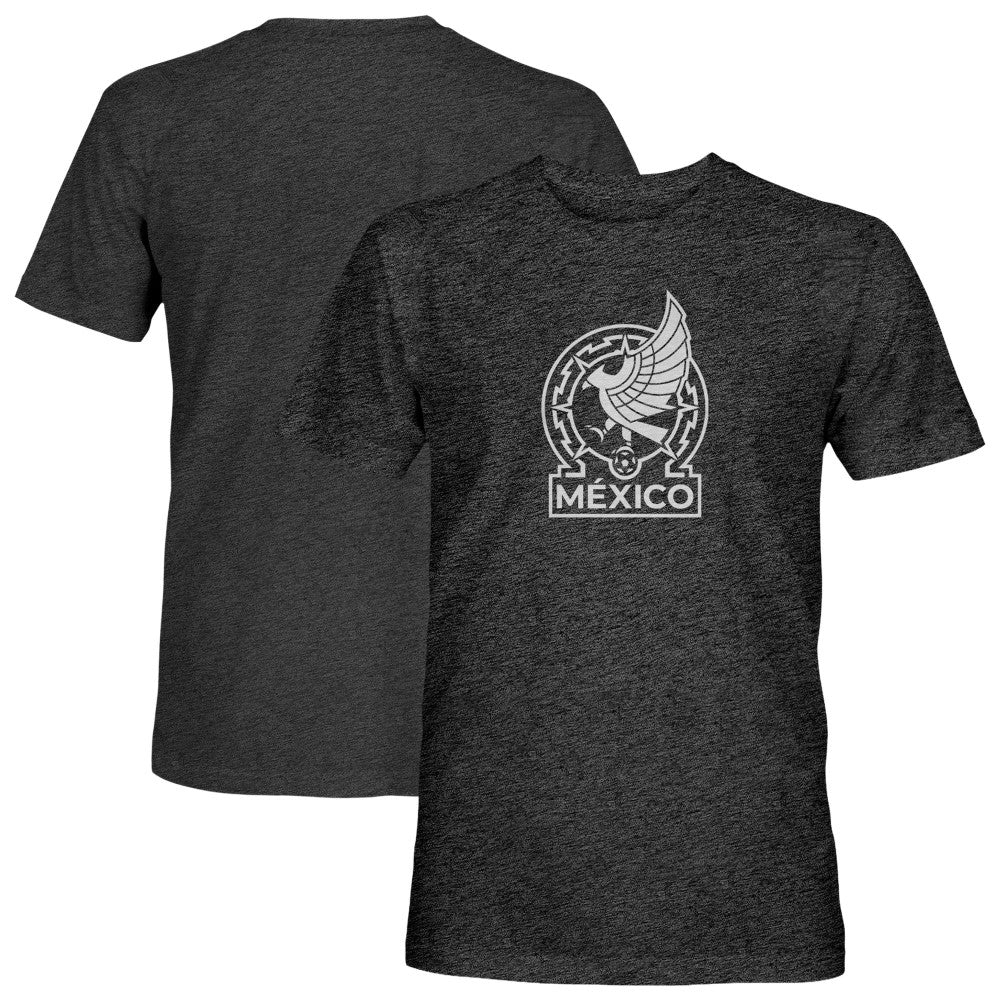Mexico National Team 1863FC Mono Badge Vintage Tri-Blend T-Shirt