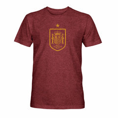 Spain National Team 1863FC Mono Badge Vintage Tri-Blend T-Shirt