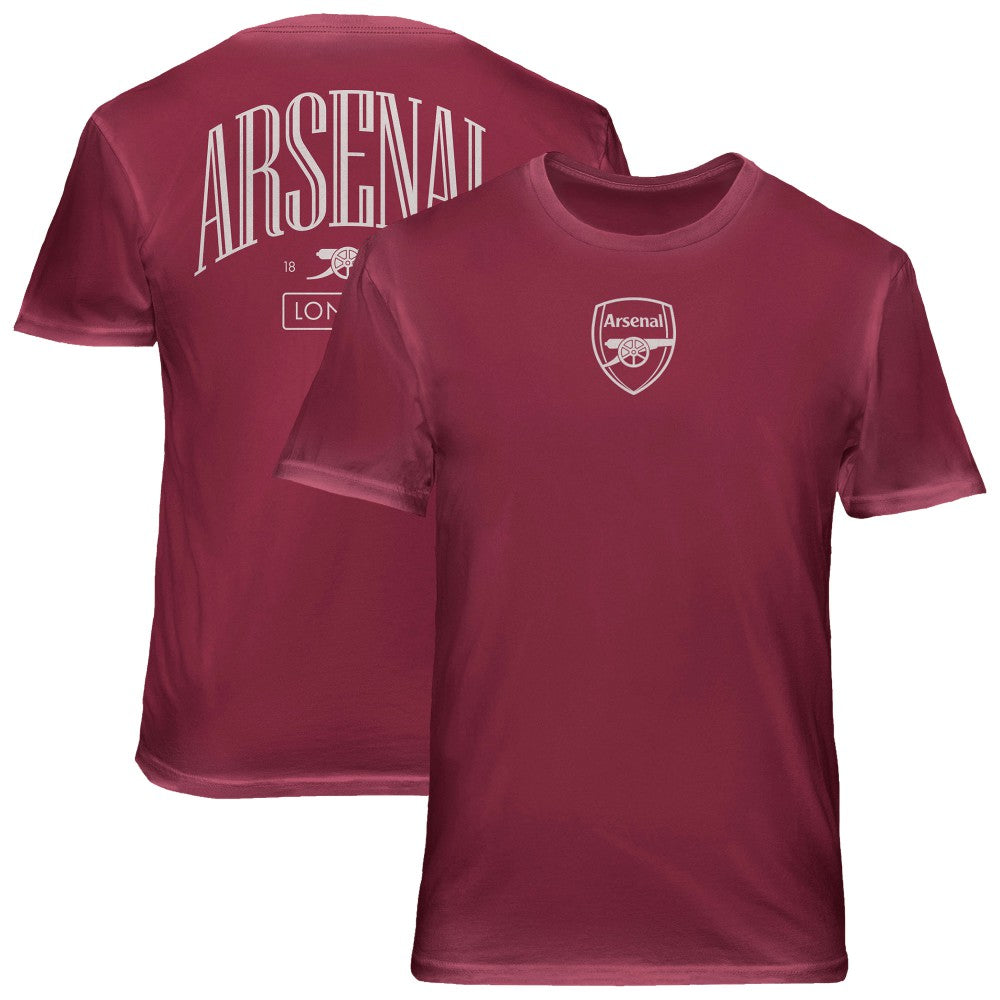 Arsenal 1863FC Back Wordmark Soft Wash T-Shirt