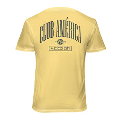 Club America 1863FC Back Wordmark Soft Wash T-Shirt