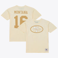 San Francisco 49ers Joe Montana Sandman Name & Number T-Shirt | NFL US
