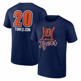 Spencer Torkelson Detroit Tigers Fastball Player Name & Number T-Shirt - MLB T-shirts