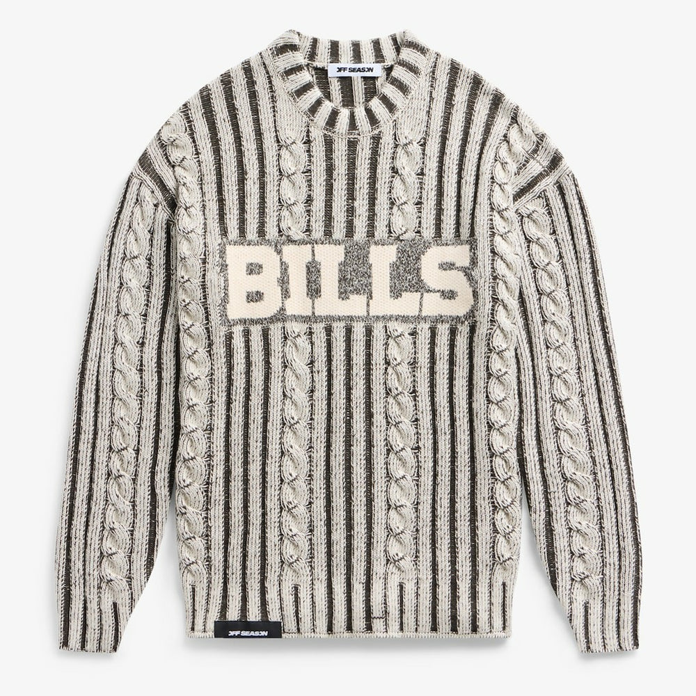 Buffalo Bills Off Season x NFL Unisex Cable Knit Sweater | NFL Online