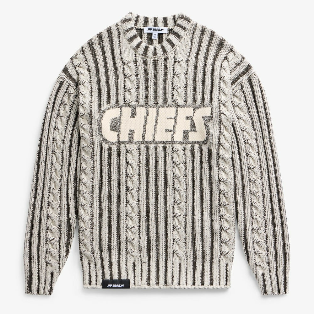 Kansas City Chiefs Off Season x NFL Unisex Cable Knit Sweater | NFL Online