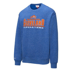 Royal Cleveland Cavaliers Throw It Back Fleece Sweatshirt sale | NBA