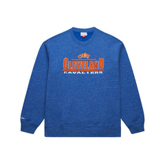 Royal Cleveland Cavaliers Throw It Back Fleece Sweatshirt sale | NBA