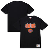 Black Phoenix Suns Hardwood Classics Throw It Back Premium T-Shirt | NBA