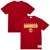 Red Houston Rockets Hardwood Classics Throw It Back Premium T-Shirt sale | NBA