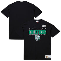 Black Boston Celtics Hardwood Classics Throw It Back Premium T-Shirt | NBA