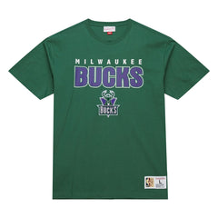 Green Milwaukee Bucks Hardwood Classics Throw It Back Premium T-Shirt | NBA