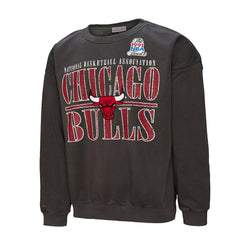 Black Chicago Bulls NBA Downtown Collection Fleece Sweatshirt sale | NBA
