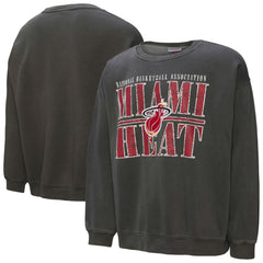 Black Miami Heat NBA Downtown Collection Fleece Sweatshirt | NBA