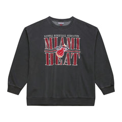 Black Miami Heat NBA Downtown Collection Fleece Sweatshirt | NBA