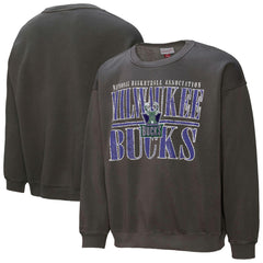 Black Milwaukee Bucks NBA Downtown Collection Fleece Sweatshirt | NBA