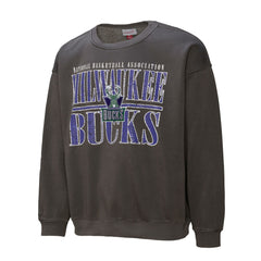 Black Milwaukee Bucks NBA Downtown Collection Fleece Sweatshirt | NBA
