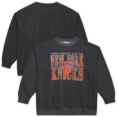 Black New York Knicks NBA Downtown Collection Fleece Sweatshirt | NBA