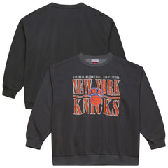 Black New York Knicks NBA Downtown Collection Fleece Sweatshirt | NBA