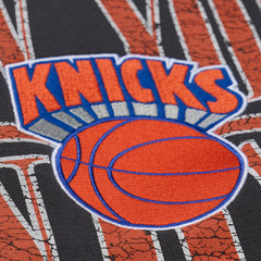 Black New York Knicks NBA Downtown Collection Fleece Sweatshirt | NBA