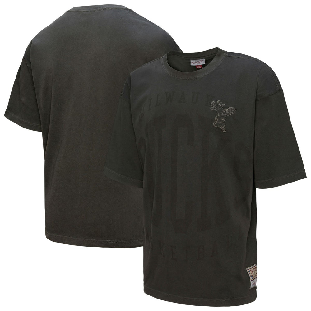 Black Milwaukee Bucks Downtown Collection Premium T-Shirt | NBA