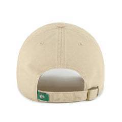 Khaki Boston Celtics '47 Logo Clean Up Adjustable Hat | NBA