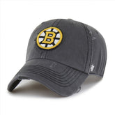 Boston Bruins '47 Weathered Clean Up Adjustable Hat - NHL Hats