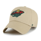 Minnesota Wild '47 Logo Clean Up Adjustable Hat - NHL Hats