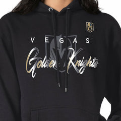 Vegas Golden Knights G-III 4Her by Carl Banks Shadow Logo Fleece Pullover Hoodie - NHL Hoodies