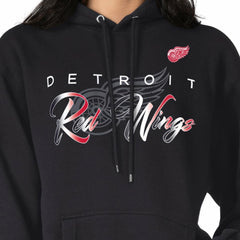 Detroit Red Wings G-III 4Her by Carl Banks Shadow Logo Fleece Pullover Hoodie - NHL Hoodies