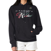 Minnesota Wild G-III 4Her by Carl Banks Shadow Logo Fleece Pullover Hoodie - NHL Hoodies