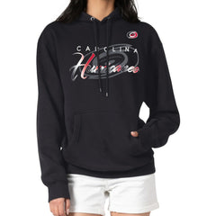 Carolina Hurricanes G-III 4Her by Carl Banks Shadow Logo Fleece Pullover Hoodie - NHL Hoodies