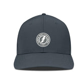 Tampa Bay Lightning Levelwear Rise Slate & Snow Structured Flex Hat - NHL Hats