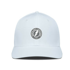 Tampa Bay Lightning Levelwear Rise Slate & Snow Structured Flex Hat - NHL Hats
