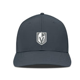 Vegas Golden Knights Levelwear Rise Slate & Snow Structured Flex Hat - NHL Hats