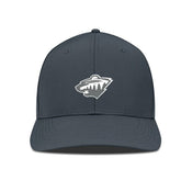 Minnesota Wild Levelwear Rise Slate & Snow Structured Flex Hat - NHL Hats