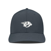 Nashville Predators Levelwear Rise Slate & Snow Structured Flex Hat - NHL Hats