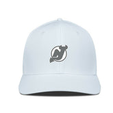 New Jersey Devils Levelwear Rise Slate & Snow Structured Flex Hat - NHL Jerseys