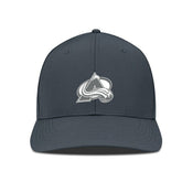 Colorado Avalanche Levelwear Rise Slate & Snow Structured Flex Hat - NHL Hats