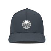 Buffalo Sabres Levelwear Rise Slate & Snow Structured Flex Hat - NHL Hats