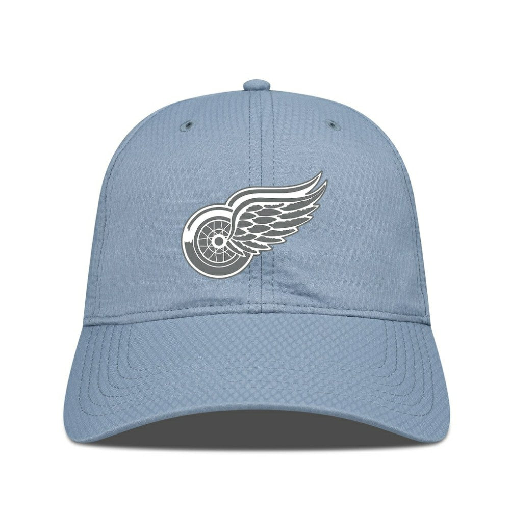 Detroit Red Wings Levelwear Matrix Slate & Snow Unstructured Adjustable Hat - NHL Hats