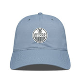 Edmonton Oilers Levelwear Matrix Slate & Snow Unstructured Adjustable Hat - NHL Hats
