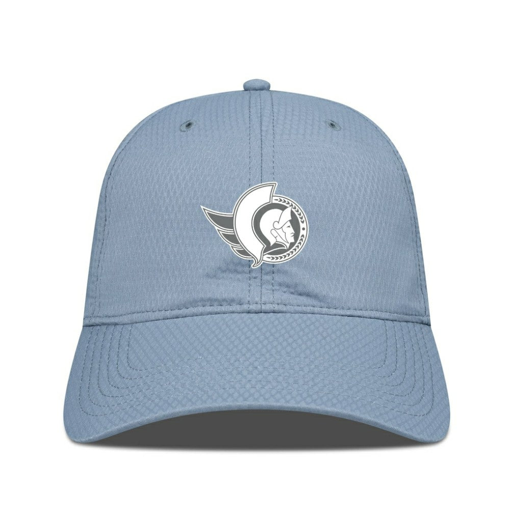 Ottawa Senators Levelwear Matrix Slate & Snow Unstructured Adjustable Hat - NHL Hats