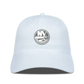 New York Islanders Levelwear Matrix Slate & Snow Unstructured Adjustable Hat - NHL Hats