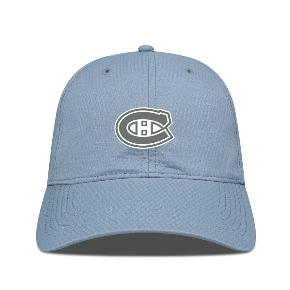 Montreal Canadiens Levelwear Matrix Slate & Snow Unstructured Adjustable Hat - NHL Hats