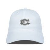 Montreal Canadiens Levelwear Matrix Slate & Snow Unstructured Adjustable Hat - NHL Hats